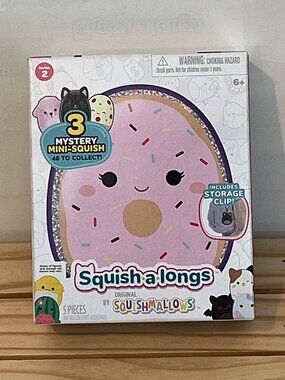 2/12.00 Squishmallows Squish-a-longs